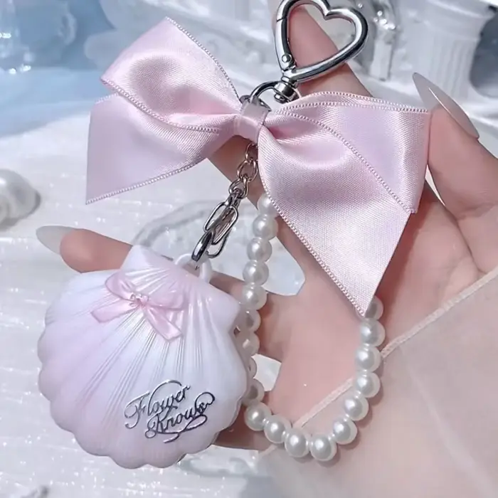Fleur sait perle coquille forme velours gaufré Blush finition mate constructible poudre mélangeable 
