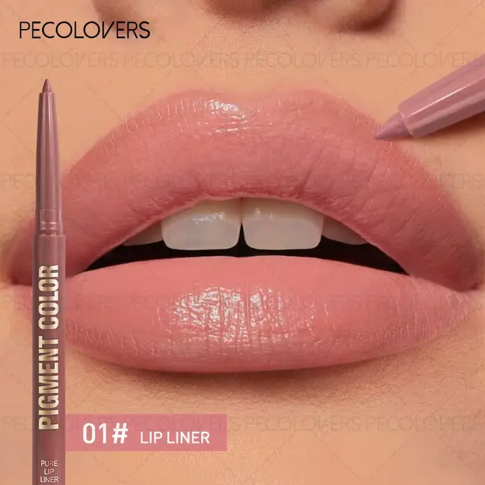 Rouge à lèvres multicolore, crayon à lèvres solide, débio le contour des lèvres, lèvres charmantes e