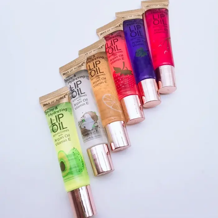 6 pièces saveur fruitée hydratant clair brillant à lèvres Gel à lèvres hydratant brillant à lèvres b