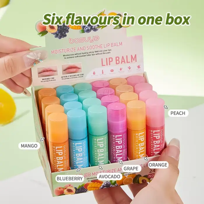 Baume à lèvres hydratant aux fruits