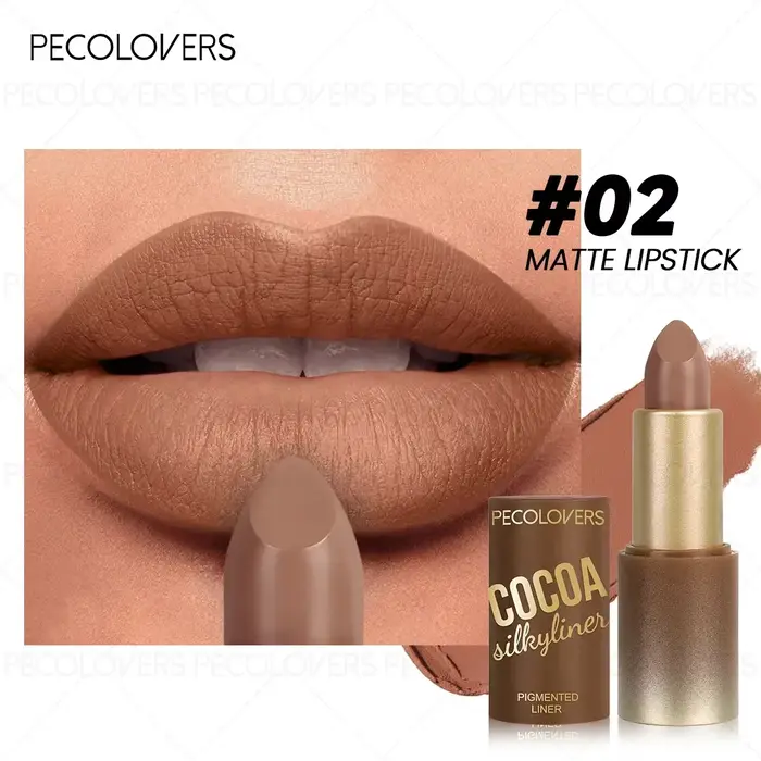 1 rouge à lèvres longue tenue qui repulpe, hydrate et teint - Haute pigmentation et résistant à l'ea