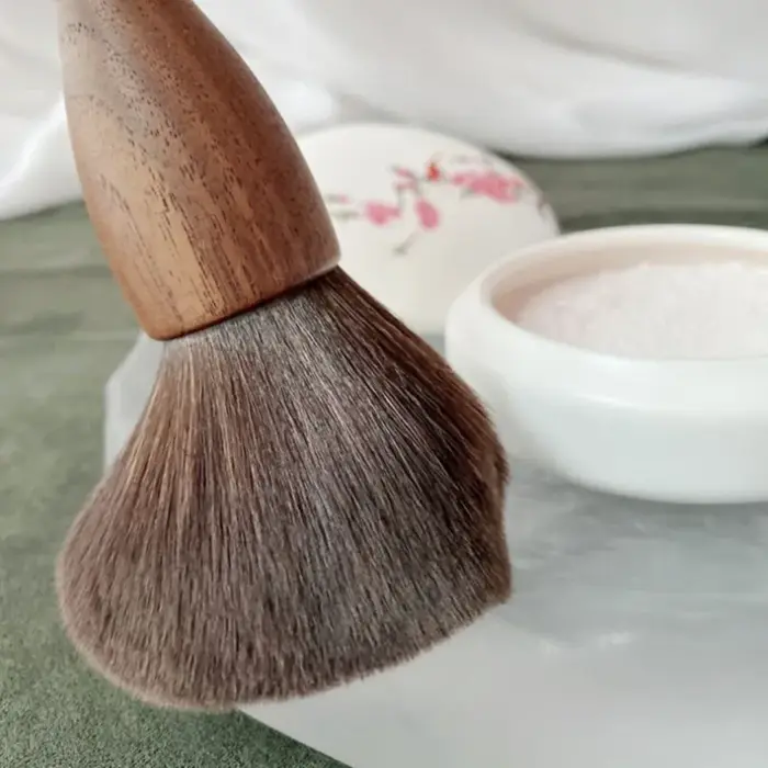 Ensemble de pinceaux de maquillage de Style Vintage chinois, poudre cosmétique, Blush, fond de teint