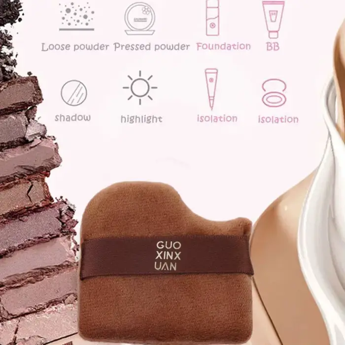 Mélangeur de maquillage en Biscuit au chocolat
