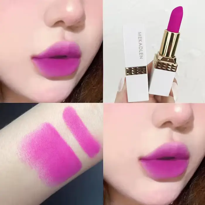 Rouge à lèvres violet lavande Rose violet raisin violet Rose rouge à lèvres Rose maquillage cosmétiq