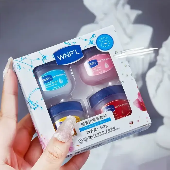 Rouge à lèvres vaseline pour enlever la fréquence de la peau, réétiquette sèche, sans odeur, empêche