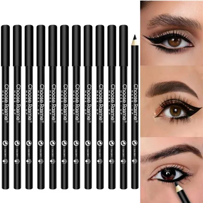 Crayons Eyeliner noirs imperméables