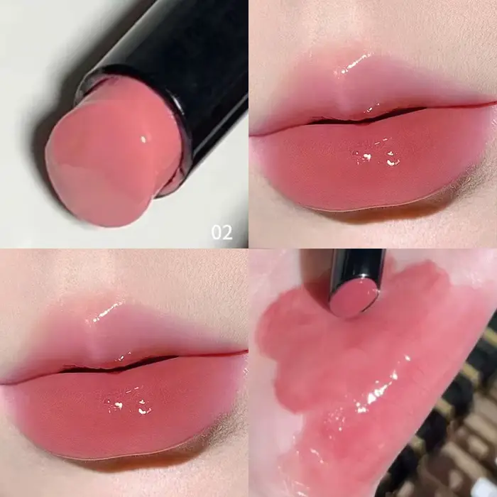 HERORANGE – rouge à lèvres miroir à bouton-poussoir, hydratant, vernis à lèvres longue durée