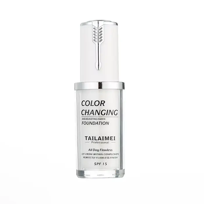 TLM – fond de teint liquide à couleur changeante, correcteur éclaircissant, couverture complète, sur