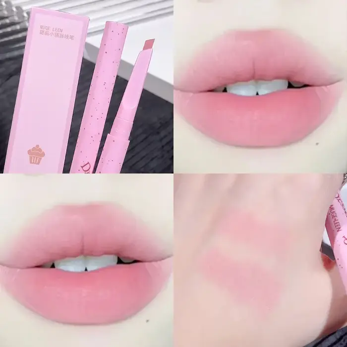 Stylo à lèvres lisse mat au lait, maquillage imperméable et durable, contour des lèvres 3D, couleur