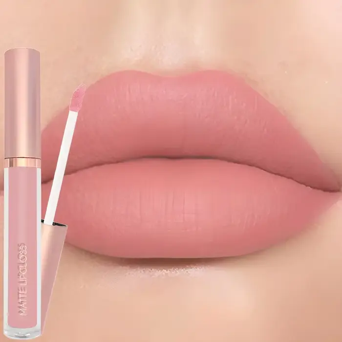 Punk foncé prune 24H imperméable mat velours brillant à lèvres maquillage longue durée antiadhésif t