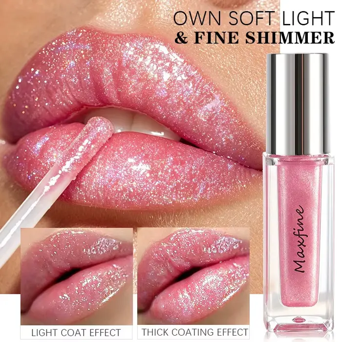 Gloss à lèvres hydratant 6 couleurs
