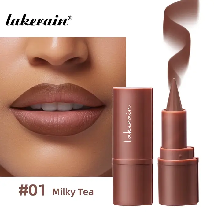 Crayon de contour marron résistant à l'eau, doublure de maquillage longue durée, cosmétiques, teint