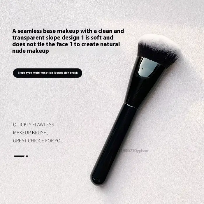 Pinceau professionnel pour fond de teint liquide, pinceau pour crème BB, pinceaux pour blush, outil 