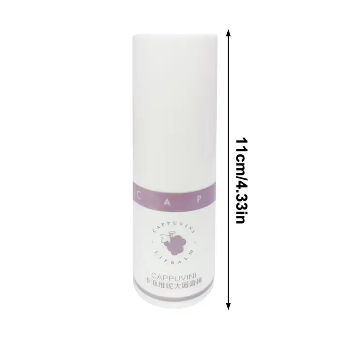 Cappuvini raisin rouge à lèvres bâton 8g hydratant nourrissant hydratant lèvres apaisantes et tendre