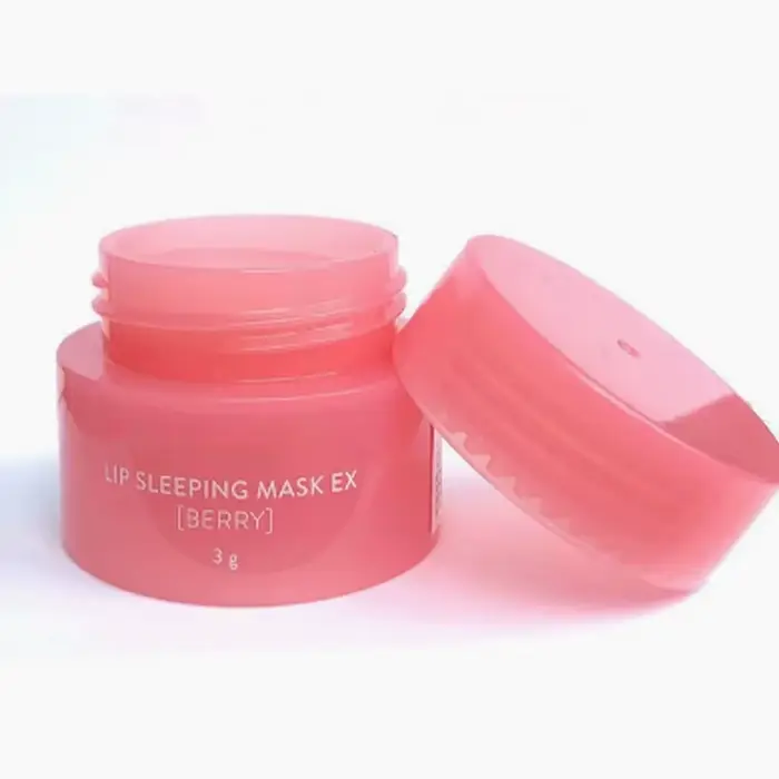 Baume à lèvres Hot Donut Fraise, Sucre et Baies, Gloss Hydratant, Nourrissant, Réparateur, Améliore