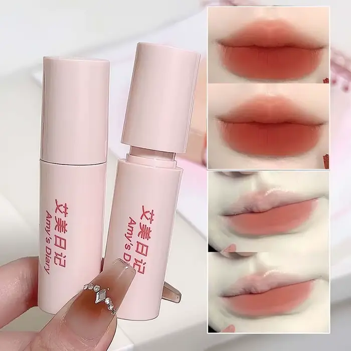 Rouge à lèvres liquide mat nude sexy 6 couleurs