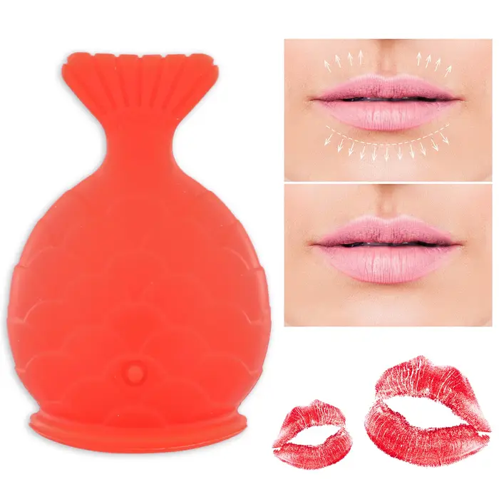 Dispositif repulpeur de lèvres en silicone souple
