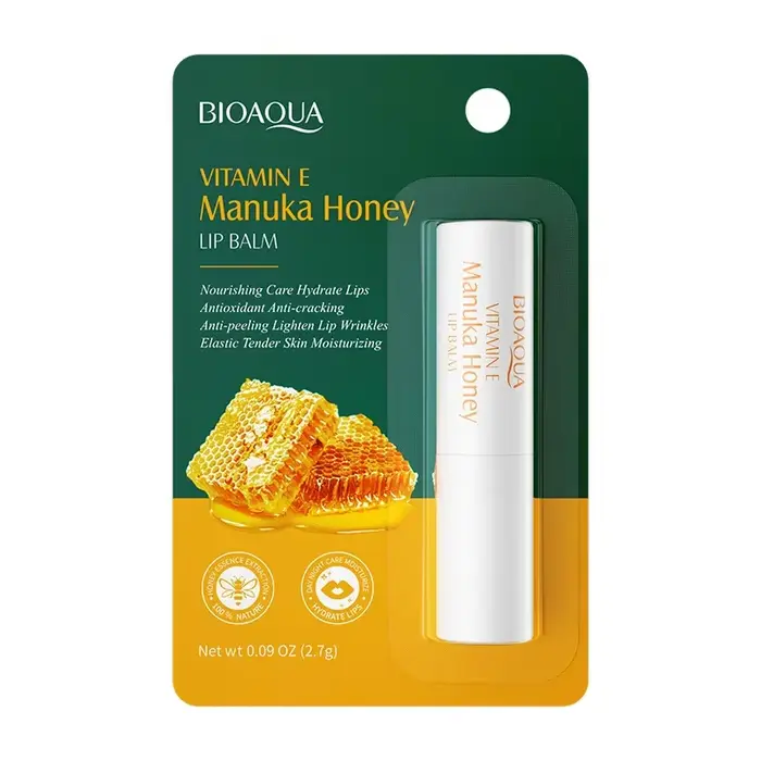 BIOAQUA vitamine E miel baume à lèvres hydratant Anti fissuration nourrissant rouge à lèvres lèvres