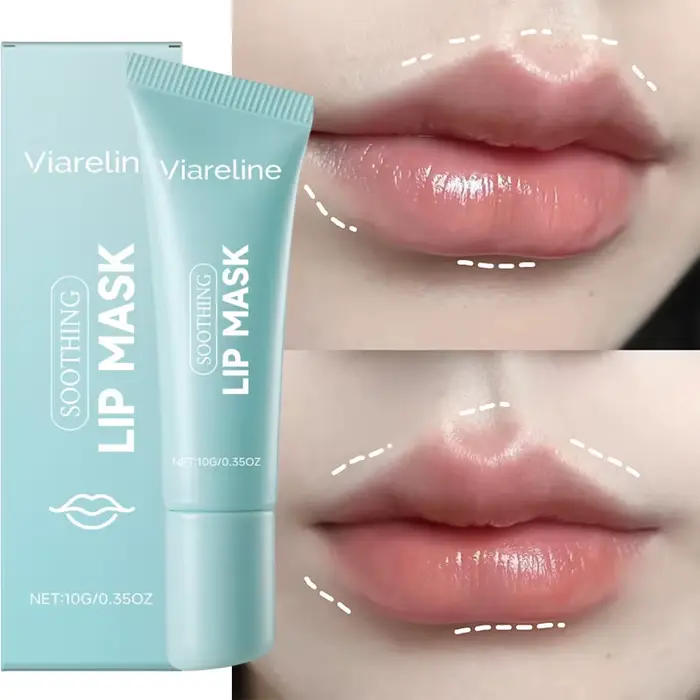 Sérum Huile Essentielle Repulpante Instantanée pour les Lèvres, Masque Nourrissant Anti-rides Hydrat
