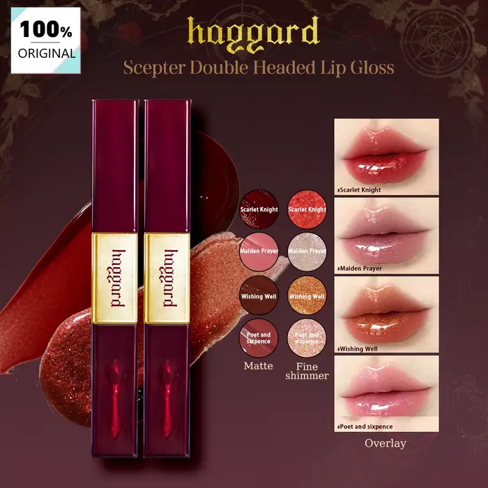 Gloss à lèvres double embout Haggard Scepter