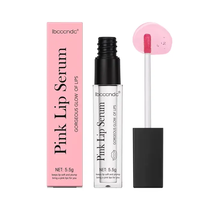 Brillant à lèvres éclaircissant les lèvres foncées dissolvant d'obscurité sérum à lèvres rose baume