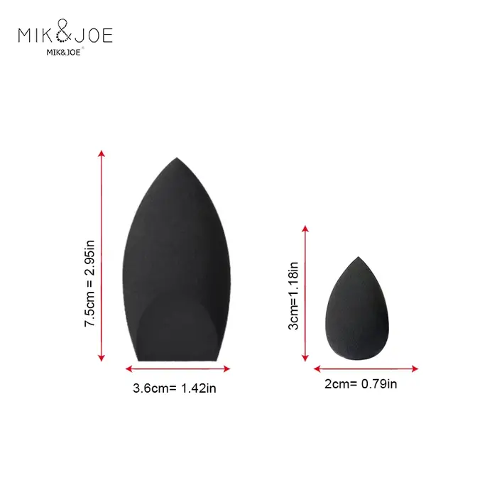 Oeuf éponge de beauté noir