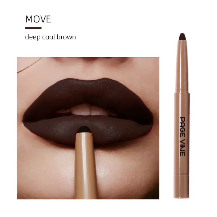 Marque peau Peptide lèvres forme stylo lèvres Liner longue durée teinte crayon stylo maquillage Roug