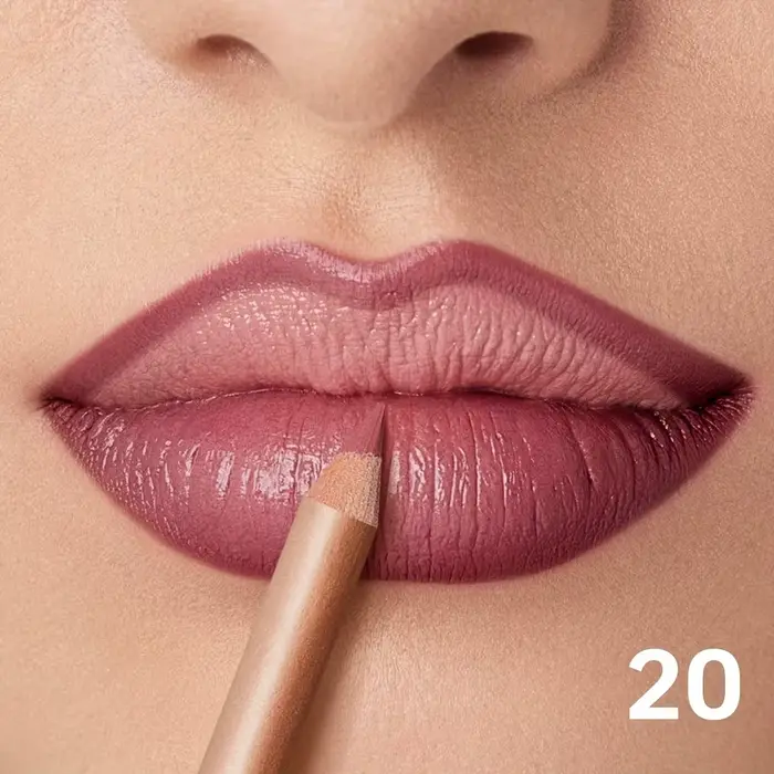 Crayon à lèvres mat nu, imperméable longue durée, résistant aux taches, contour précis, formule liss
