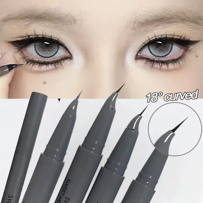 Crayon Eyeliner Courbé à Séchage Rapide