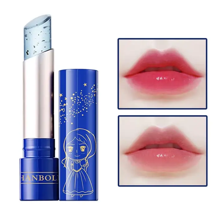 Baume à lèvres à couleur changeante 24K