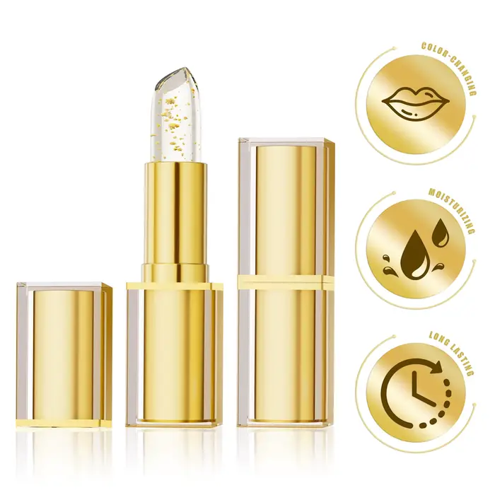 Hellokiss Crystal – rouge à lèvres pétale qui change de couleur pour femmes