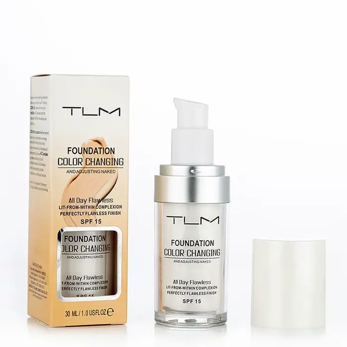 Nouveau TLM fond de teint magique couleur changeante fond de teint liquide doux mat longue durée hyd