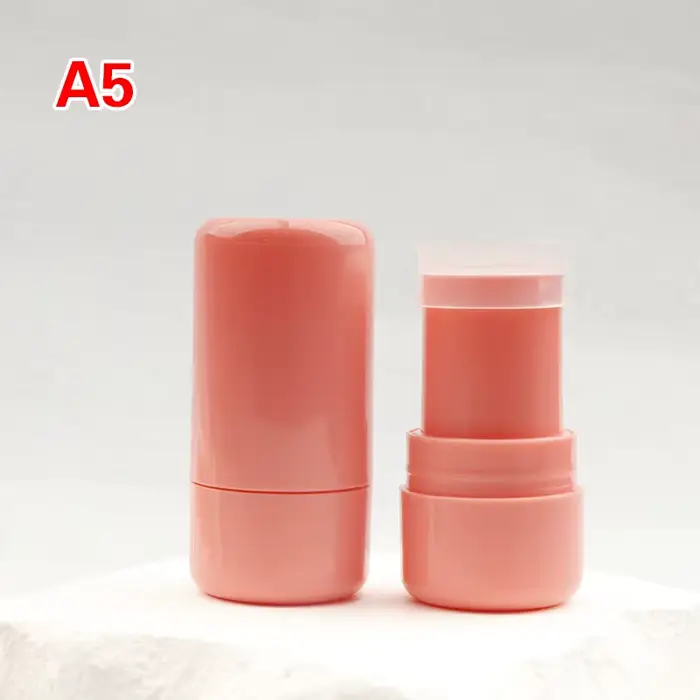 Tubes de baume à lèvres anti-transpirant, avec couvercles, 8g, vides, en plastique, rotatifs, pour r