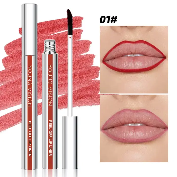 Teinte de teinte pour les lèvres, longue durée, imperméable, naturel, nu, stylo, masque, tatouage, t
