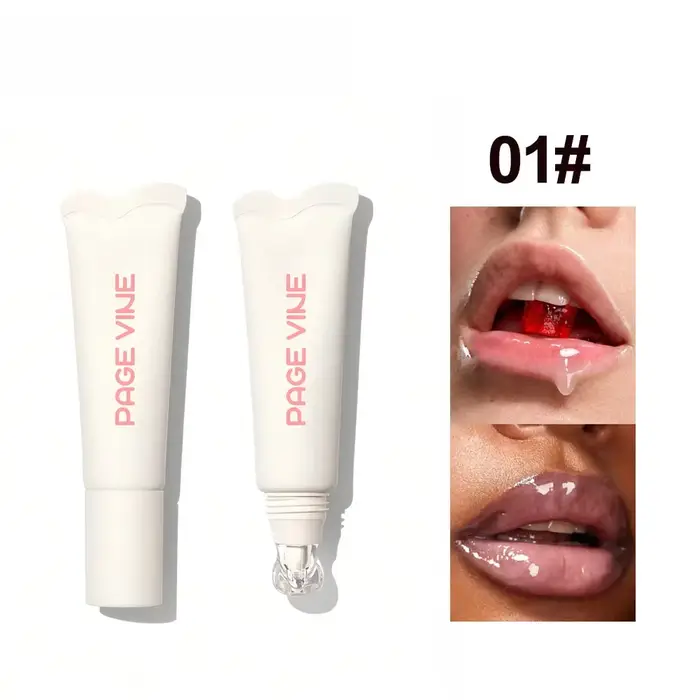 PAGE VINE baume à lèvres juteux rouge à lèvres hydratant nourrissant brillant à lèvres élimination d