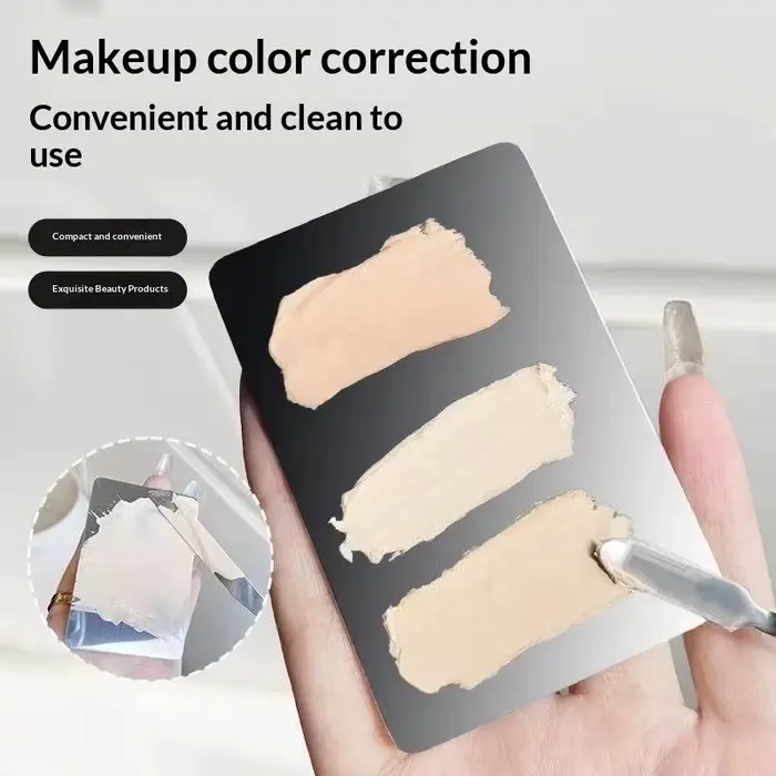 Palette de maquillage pour l'application de fond de teint