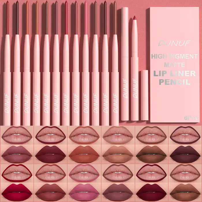 Ensemble de stylos à lèvres longue durée