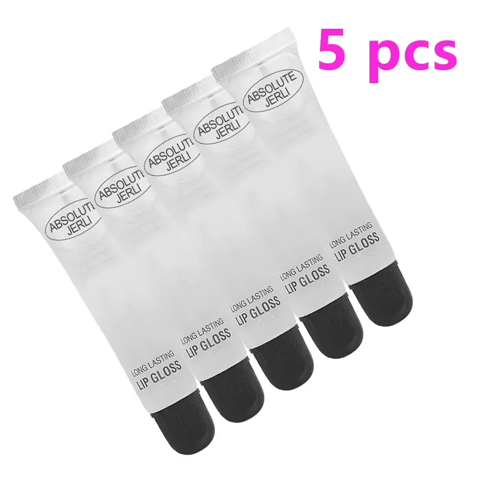 5 pièces/lot Jules gloss hydratant, longue durée, sexy, pompe à lèvres, volume transparent, clair, l