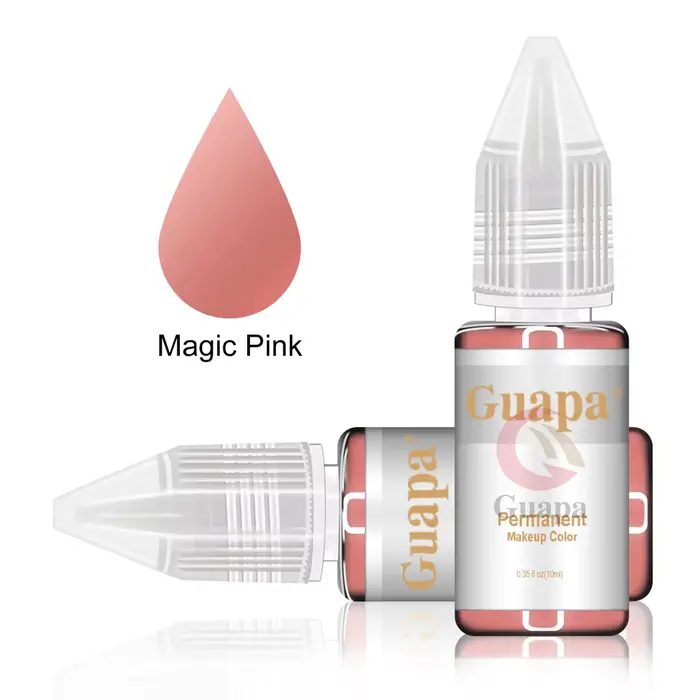 Pigment liquide de maquillage Semi-Permanent pour les lèvres, encre de tatouage, Microblading, avec 