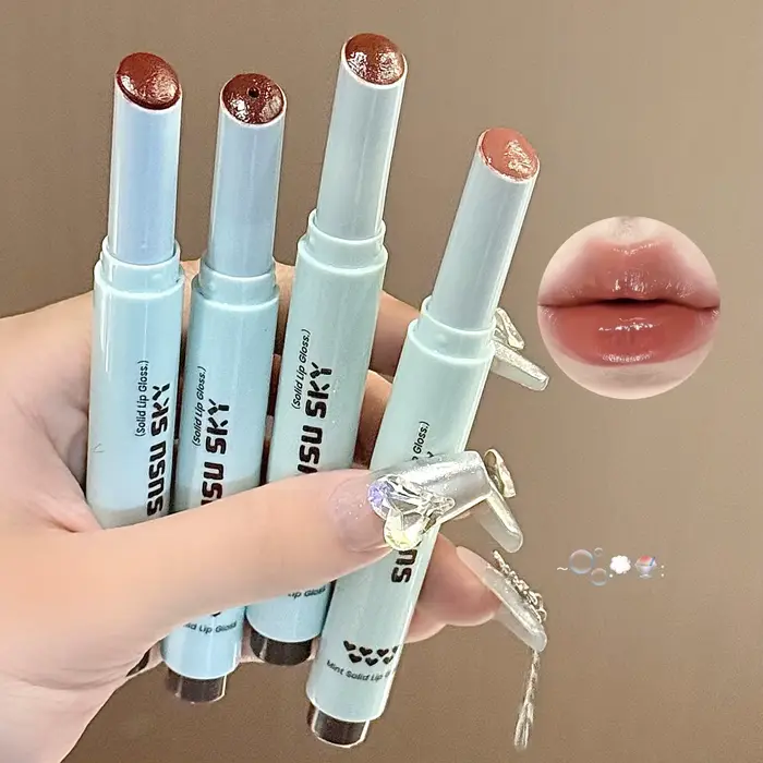 Gloss à lèvres solide fin et doux