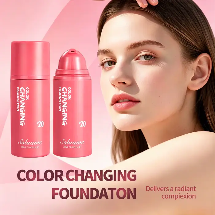 Fond de teint changeant de couleur SPF 20