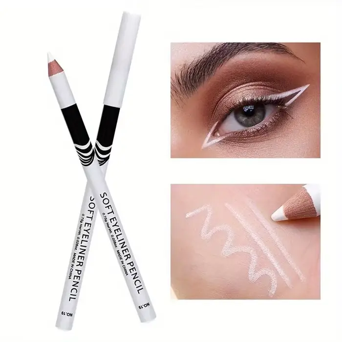 Crayon Eyeliner Blanc à vaccage Rapide