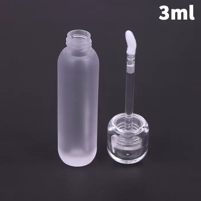Tube de brillant à lèvres transparent vide de 3ml, 1 pièce, Mini bouteilles rechargeables pour baume