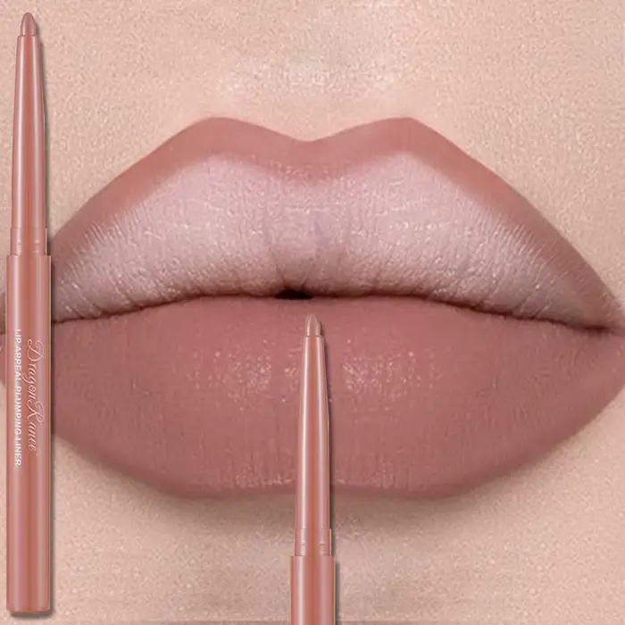 Crayon à lèvres mat effet brume longue tenue, waterproof, pour un contour précis, formule crémeuse e