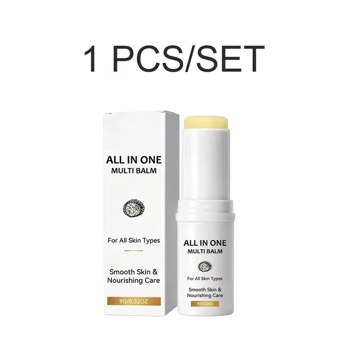 Stick hydratant multi-baume tout-en-un pour le visage, le cou et les lèvres, peau lisse et nourrissa