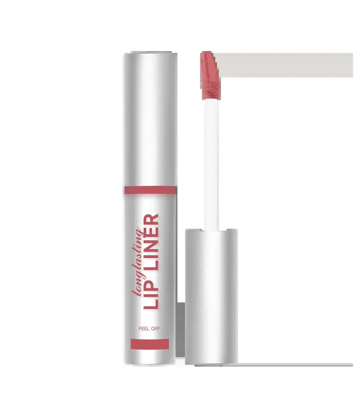Brillant à lèvres pour tatouage, 1 pièce, teinte mate longue durée, Contour des lèvres, taches facil