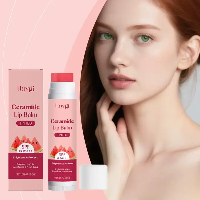 Baume à lèvres à la céramide, éclaircissant pour les lèvres, atténue la mélanine des lèvres, hydrata