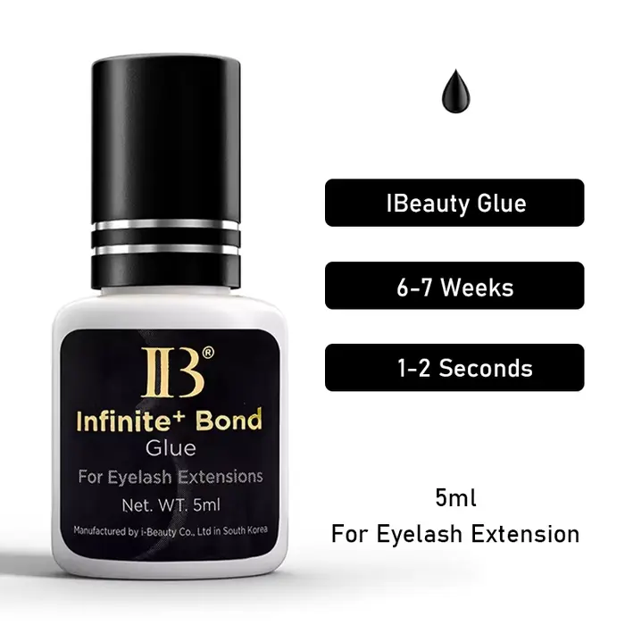 Colle pour extensions de cils IBeauty Type IB Infinite Plus, outils de maquillage individuels à séch