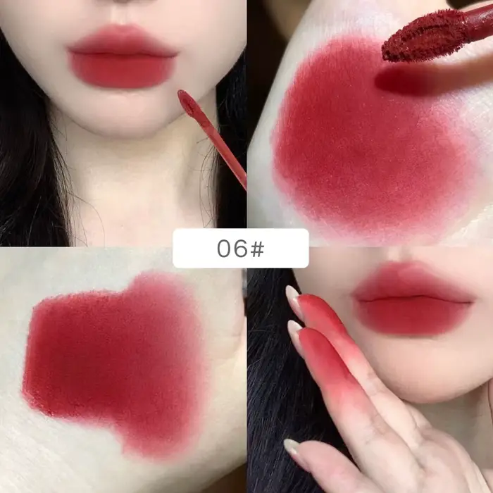 Gege Bear Rabbit Lip Glaze, rouge à lèvres velours mat, couleur longue durée, non séchant