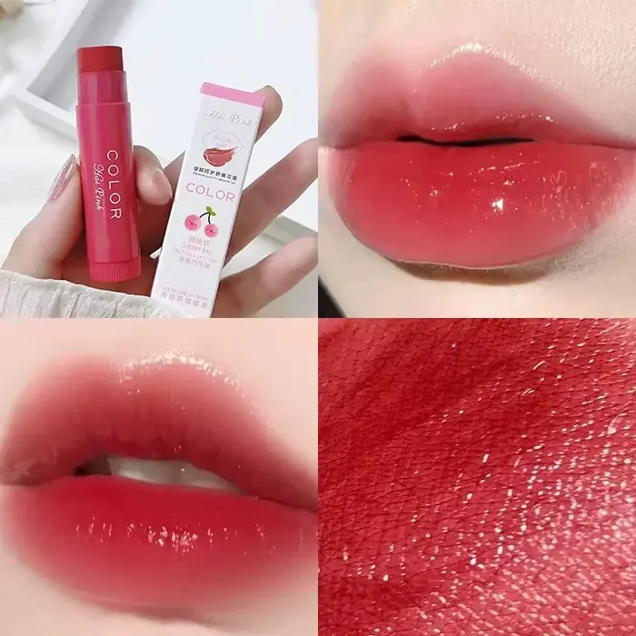 Baume à Lèvres Hydratant Coloré, Rouge à Lèvres Hydratant, DilConsulJules Lines ,Anti-dessèchement,